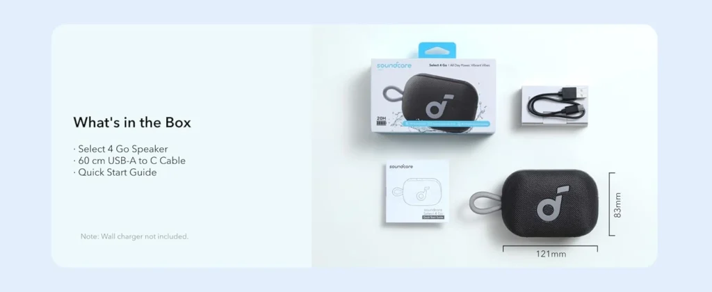 اسپیکر انکر Anker Soundcore Select 4 Go