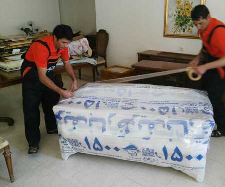 سرویس بسته بندی اثاثیه
