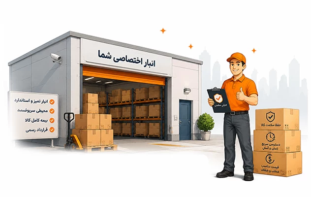 اجاره انبار اختصاصی؛ امن، مطمئن و در دسترس